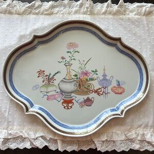 Late 20th Century Vista Alegre Portugal Tea Garden Mildred R Mottahedeh Collecti